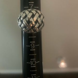 Retired Basket Weave James Avery Ring